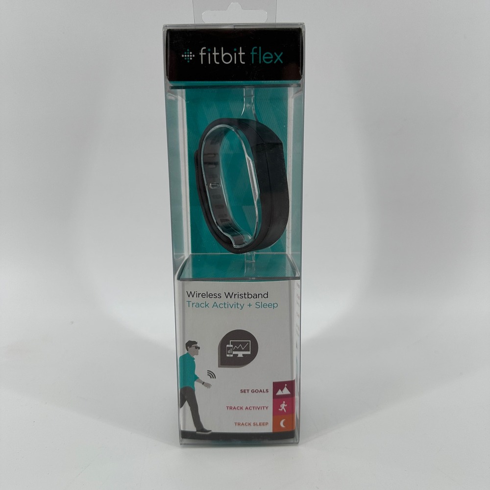 Fitbit Flex Wireless Activity and Sleep Tracker Black FB401BK New